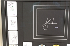  Framed Complete Run Of Masters Champs Autographs 1934-2014 (no Harmon) -MUST SEE! - Framed