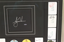  Framed Complete Run Of Masters Champs Autographs 1934-2014 (no Harmon) -MUST SEE! - Framed