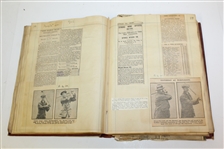1919-1920 Abe Mitchell Miscellaneous Article Scrapbook