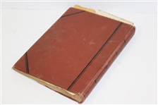 1919-1920 Abe Mitchell Miscellaneous Article Scrapbook