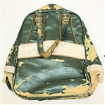 Arnold Palmer's Personal 1972 Masters Shoe Bag with Contestant Metal Tag - Rack A, Position 1