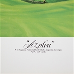 Two Ltd Ed Zuniga Prints - 'The King in Augusta' and 'Azalea' With Certificates