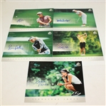 Nineteen LPGA UDA Signature Shot Cards - Webb, Lopez, Ochoa and More JSA ALOA