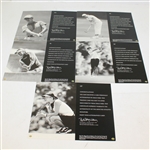 Nineteen LPGA UDA Signature Shot Cards - Webb, Lopez, Ochoa and More JSA ALOA
