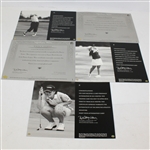 Nineteen LPGA UDA Signature Shot Cards - Webb, Lopez, Ochoa and More JSA ALOA