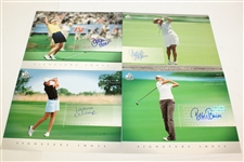 Nineteen LPGA UDA Signature Shot Cards - Webb, Lopez, Ochoa and More JSA ALOA