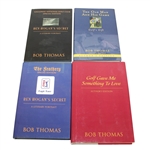 Four Signed Special Ltd Ed Bob Thomas Golf Books