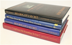 Four Signed Special Ltd Ed Bob Thomas Golf Books