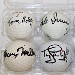 Twelve US Open Champion Signed Golf Balls - Bolt, Miller, Jones and More JSA ALOA