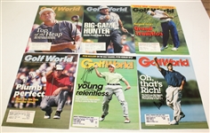 Forty Assorted Signed Golf World Magazines - Garcia, Daly, Irwin and More JSA ALOA