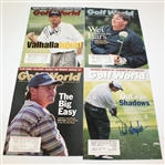 Forty Assorted Signed Golf World Magazines - Garcia, Daly, Irwin and More JSA ALOA