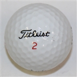 Alan Shepard Signed Titleist 2 Golf Ball JSA ALOA
