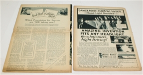 Two Mid-Week Pictorials - 1925 Hagen and 1931 Burke Covers