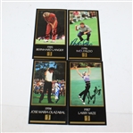 Sixteen Signed Masters Grand Slam Ventures Cards - Including 1942 Nelson JSA ALOA