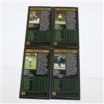 Sixteen Signed Masters Grand Slam Ventures Cards - Including 1942 Nelson JSA ALOA