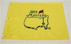 Three 2013 Embroidered Masters Flags