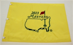 Three 2013 Embroidered Masters Flags