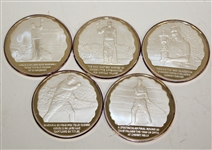 Arnold Palmer 50th Anniversary Encore Bank Five Coin Set