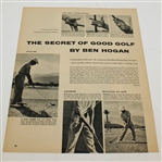 Eleven Assorted Ben Hogan Images and Photographs