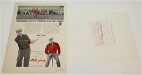 Eleven Assorted Ben Hogan Images and Photographs
