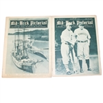 Two 1930 Mid-Week Pictorials - Bobby Jones Coverage