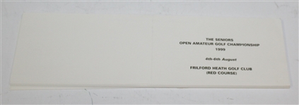 Incredible Collection of Official British Open Scorecards - 148 Scorecards 1995-2000 Plus Senior Open