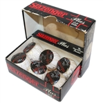 Six Slazenger Plus Individually Wrapped Golf Balls and Box