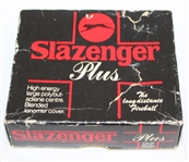 Six Slazenger Plus Individually Wrapped Golf Balls and Box