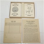 Two Zweifel Card Golf Games