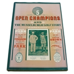 '5 Open Champions and the Musselburgh Golf Story' Signed by Author George M. Colville