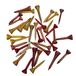 Assorted Vintage Golf Tees - 35 Tees