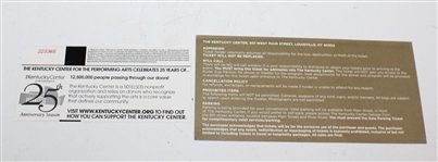 2008 Ryder Cup Gala Dinner Program/Menu, Invite, and Ticket