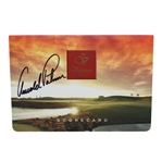 Victoria Clube de Golfe Scorecard Signed by Arnold Palmer JSA ALOA
