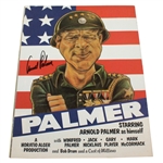 Arnold Palmer Signed 1985 The Senior Journal JSA ALOA
