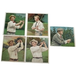 Mecca Cigarettes Tobacco Cards - Smith, Low, Douglas, Nicholls, and Hobens