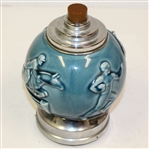 Circa 1940's Rookwood Pottery Ceramic Humidor and Music Box - Roth Collection
