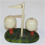 Wooden Salt and Pepper Shakers with 18th Hole Display - Roth Collection