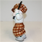 Boy Golfer Ceramic Statue - Made in Italy - Roth Collection