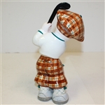 Boy Golfer Ceramic Statue - Made in Italy - Roth Collection