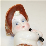 Boy Golfer Ceramic Statue - Made in Italy - Roth Collection