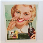 Large 1951 Schlitz Beer Magazine Advertisement with Golfer - Roth Collection