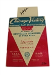 1944 Chicago Victory National Golf Championship Program with Jug McSpaden Signed Cut JSA ALOA