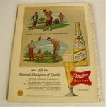 1955 Miller High Life Open Championship Program - Cary Middlecoff Winner