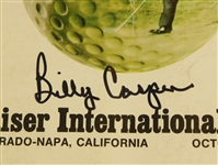 1971 Kaiser International Open Program Signed by Billy Casper JSA ALOA
