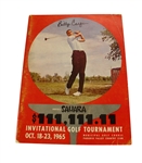 1965 Sahara Invitational Program Signed by Billy Casper JSA ALOA