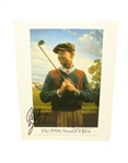 1996 Nissan Open Program Signed by Byron Nelson and Phil Mickelson JSA ALOA