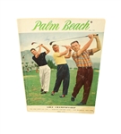 1957 Plam Beach Championship Program Signed by Cary Middlecoff JSA ALOA