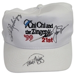 Nicklaus, Azinger, and Chi Chi Signed 'Chi Chi and the Zinger' Golf Hat JSA ALOA