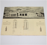 1941 St. Petersburg Tournament Pairing Sheet/Pogram - Sam Snead Winner