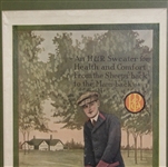 Vintage Ti Shuco and H&R Fine Sweaters Side and Top of Box - Framed